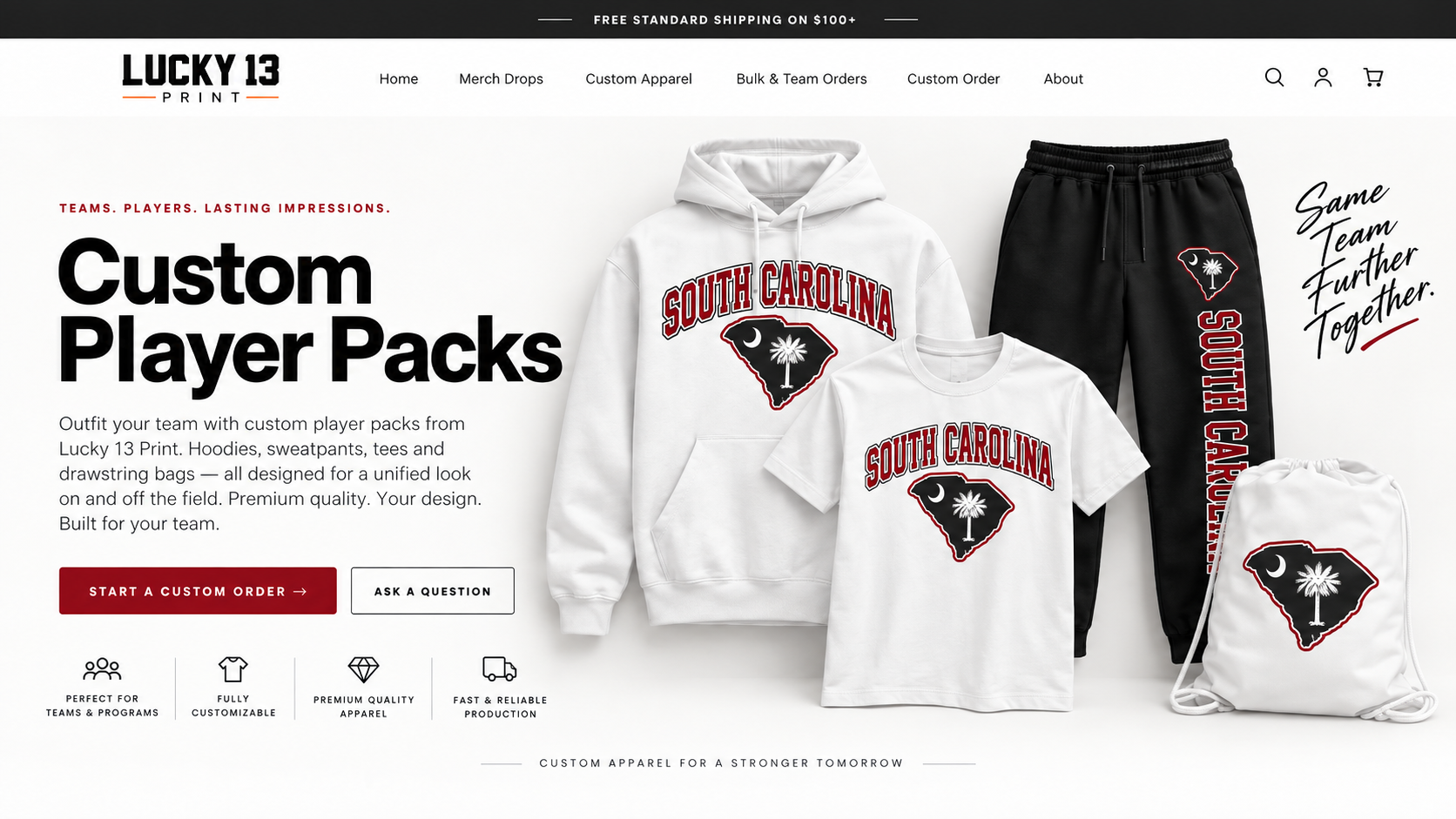 South Carolina custom Player Pack customization example