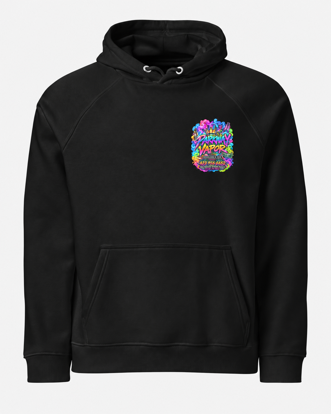 Parkway Vapor Hoodie — black, front